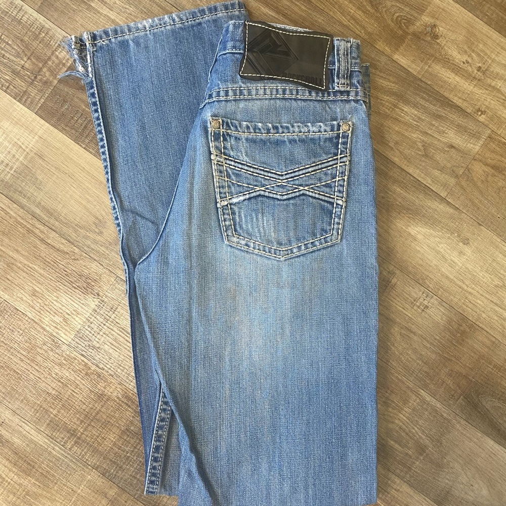 Men’s rock and roll denim jeans